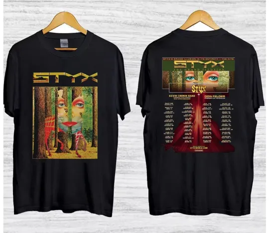 Classic Rock Tour-Inspired T-Shirt 2025 Concert Fan Tee