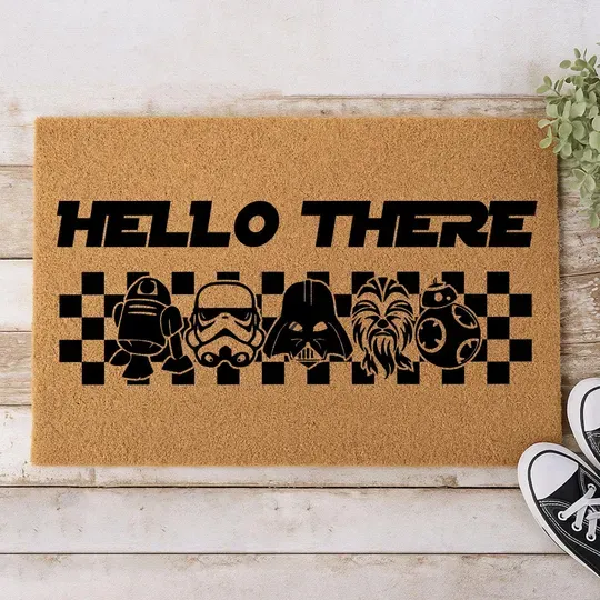 Discover Hello There Doormat, Funny Doormat, TV Show Movie Doormat