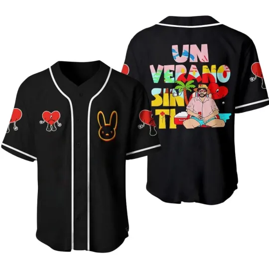 Discover Bad Bunny Baseball Jersey