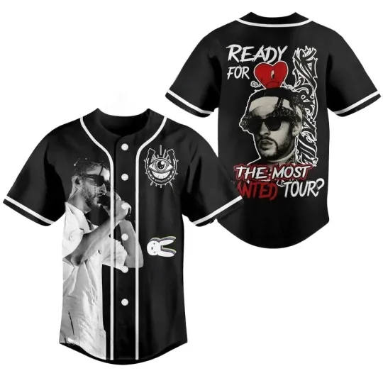 Discover Bad Bunny Jersey Shirt, Bad Bunny Baseball Jersey