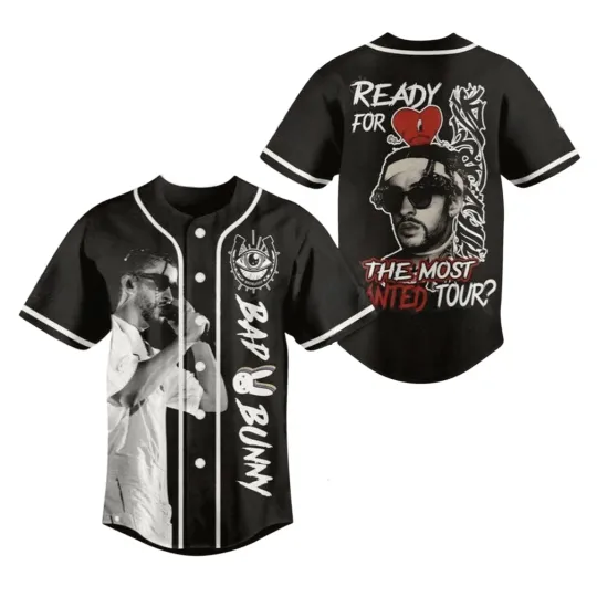Discover Bad Bunny Baseball Jersey