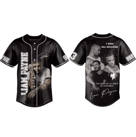 One Direction Baseball Jersey – I Miss Liam Payne Shirt