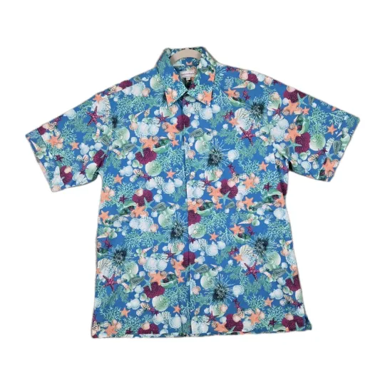 Discover Maus & Hoffman Shirt Tropical Coral Reef Men's Large