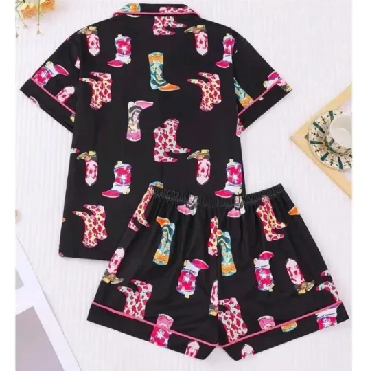 Discover Woman Pajamas Set Sleepwear For Women Lounge Wear Shorts 2 Piece For Woman