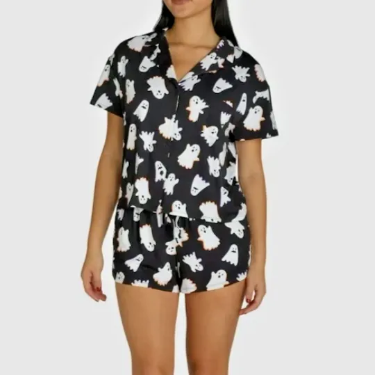 Discover Way To Celebrate Halloween Ghost Pajama Set. Womens Size 3X