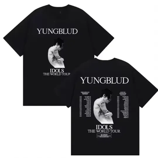Yungblud 2025 Concert Idols World Tour Fan Gifts Men Women T-Shirt