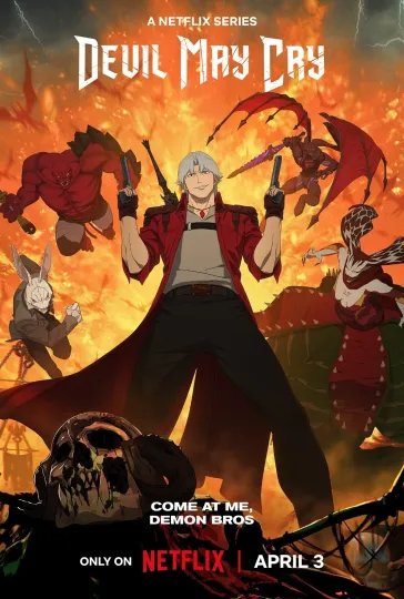 Devil May Cry TV Show Series Premium Matte Vertical Poster