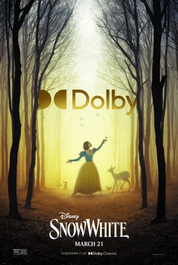 Disney Snow White 2025 Movie Premium Vertical Poster Designed in USA