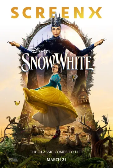 Disney Snow White 2025 Movie Premium Vertical Poster