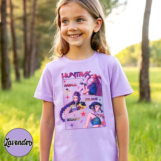 Discover Kpop Demon Hunters Kids Shirt, Jinu Manga Youth T-Shirt, Korean Pop Lover Tee