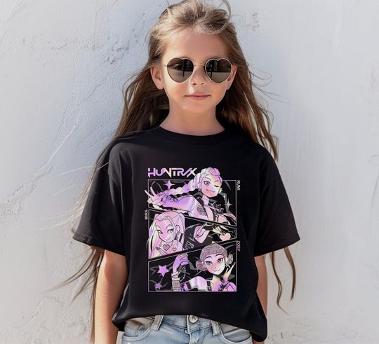 Discover Comfort Colors Kpop Demon Hunters Shirt, Jinu Manga Shirt, Korean Pop Lover Gift