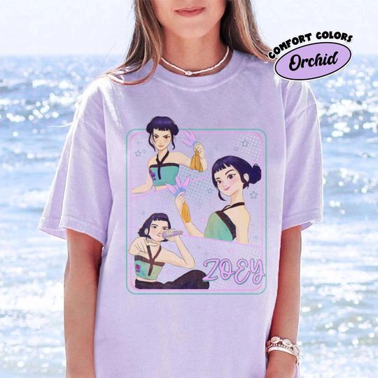 Discover Zoey Huntrix Kpop Demon Hunters T Shirt, Back to School Outfit, Birthday Girl