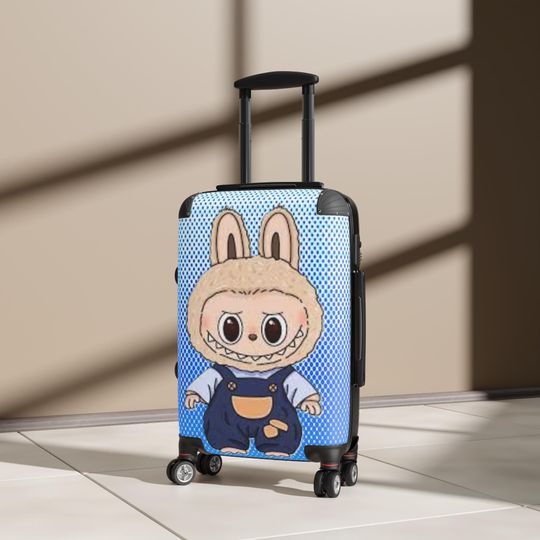 Labubu Bunny Kids Suitcase: Limited Edition Carry-On Travel Luggage