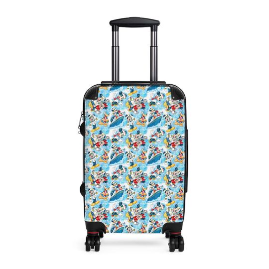 Discover Travel Suitcase, Disney Cruise Line Nautical Inspired Luggage