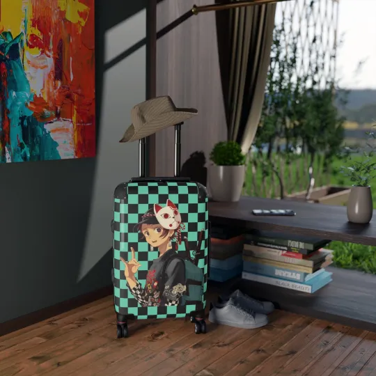 Discover Anime-Inspired Suitcase for Travel Lovers, Stylish Luggage, Travel Accessory,