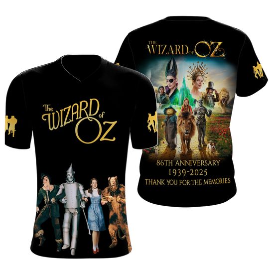 Wizard Of Oz 86th anniversary tour 2025 T-shirt