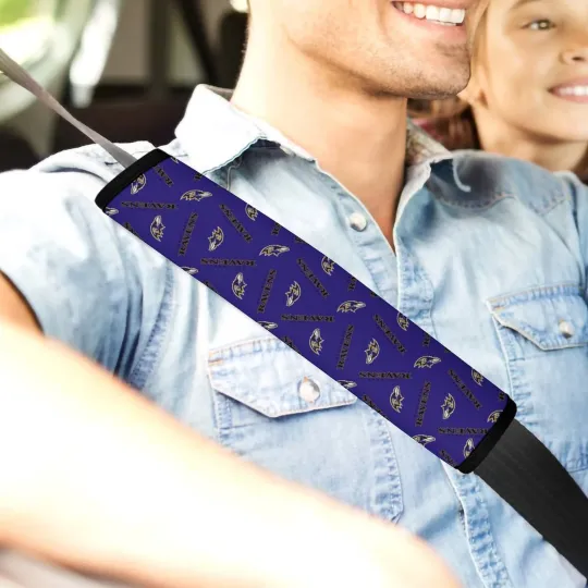 Baltimore Football Team Ravens Car Seat Belt
