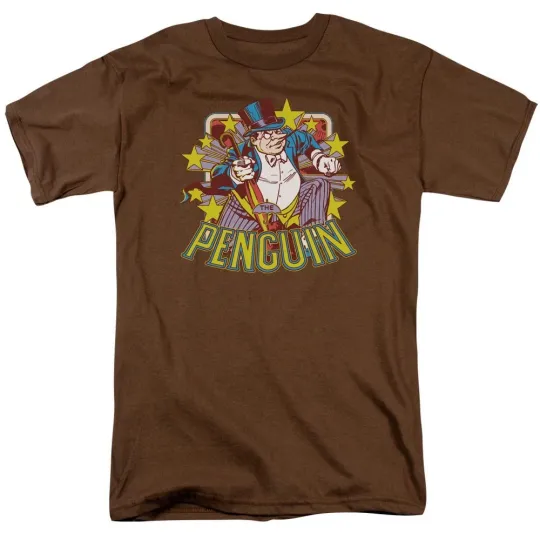 Discover Penguin Stars T-Shirt DC Comics