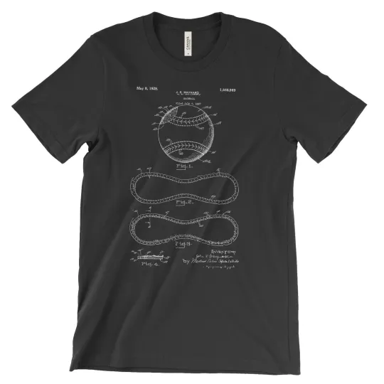 Discover Baseball Patent T-Shirt