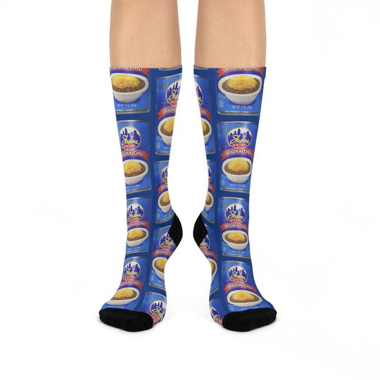 Discover Skyline Chili - Cincinnati Hometown Favorite - Cushioned Crew Socks