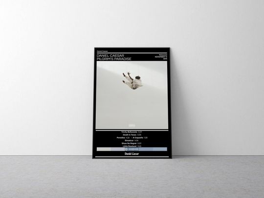 Daniel Caesar Poster | Pilgrim's Paradise Poster | Music Poster | Album Cover Poster