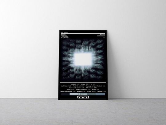 Discover Tool Poster | Aenima Poster | Rock Music Poster | Album Cover Poster | Music Poster Gift | Wall Decor | 4 Color | Print | Home Decor