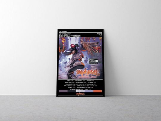 Limp Bizkit Poster | Significant Other Poster | Metal Music Poster