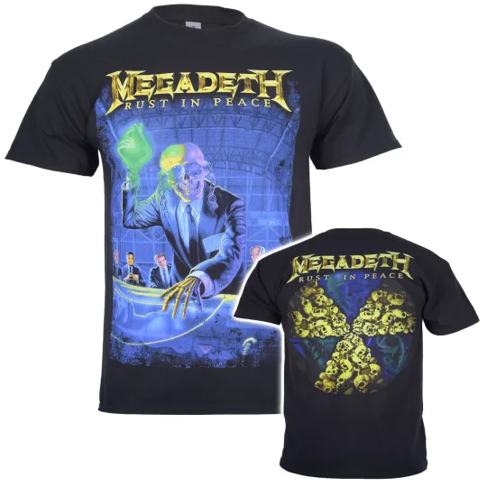 Megadeth Rust In Peace 30th Anniversary T-Shirt