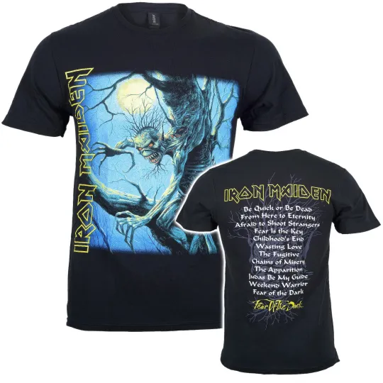 Official Iron Maiden Fear of the Dark 3D T-Shirt