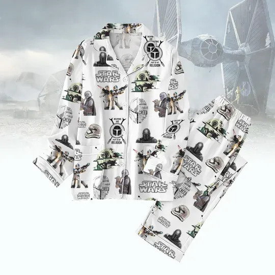 Discover Star Wars Pajamas Set, Baby Yoda Pajamas Family, Darth Vader Pajamas Pants, Movie Lover Holiday Pajamas, Stormtrooper Pajama Set Women