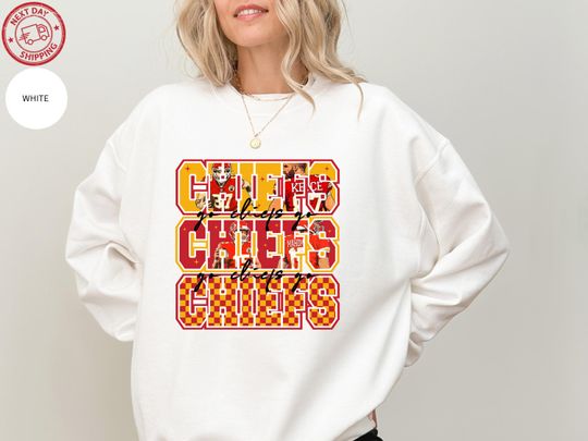 Kansas City Chiefs Sweatshirt, Chiefs Football Mom Crewneck, Kansas City Football Lover Gift