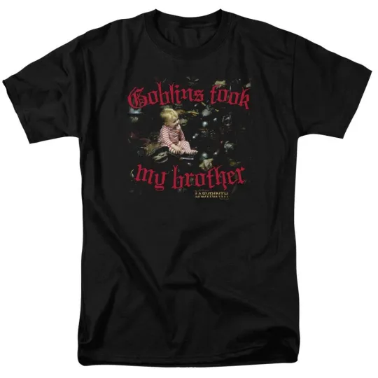 Discover Labyrinth Goblins Took My Brother T-Shirt