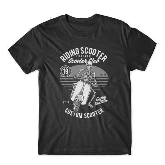Discover Riding Scooter Forever T-Shirt