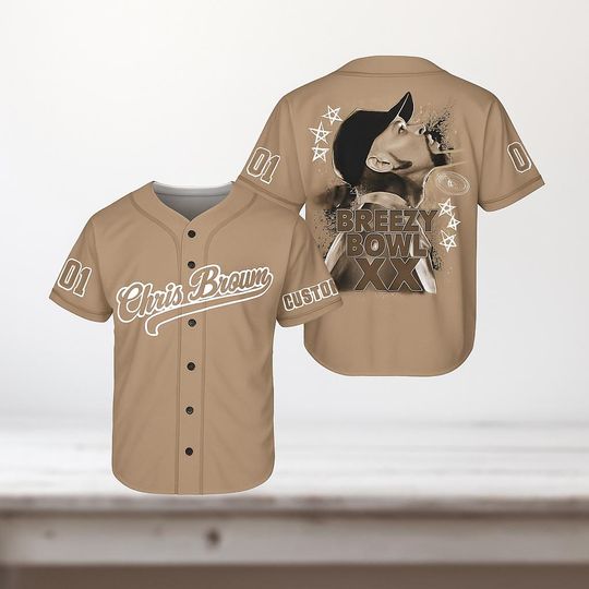 Chris Brown Breezy Bowl Tour Jersey, Breezy Bowl Baseball Jersey, Breezy Bowl XX 2025 Shirt, Chris Brown Fan, Breezy Bowl Tee