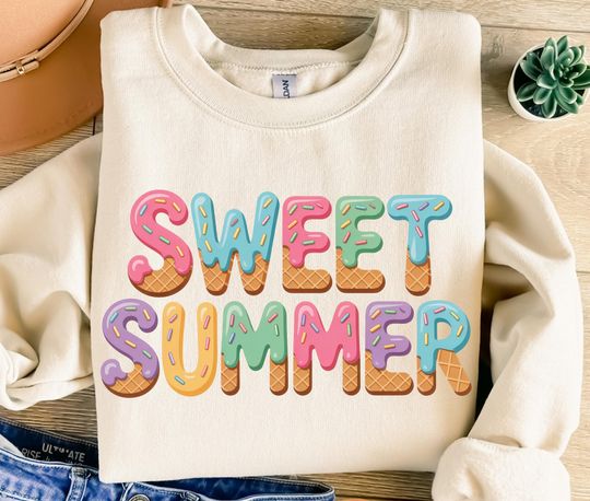 Discover Sweet Summer Ice Cream for Sweatshirts