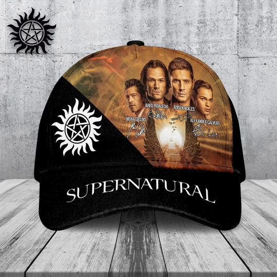 Supernatural Signature Baseball Cap, Winchester Brothers Classic Cap