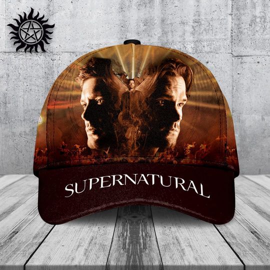 Supernatural Sam and Dean Classic Cap, Winchester Brothers Baseball Hat