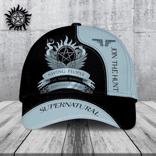 Supernatural Join The Hunt Classic Cap, Winchester Brothers Baseball Hat