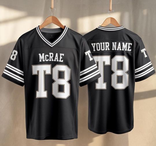 Custom Name And Number Music Football Jersey, T8 Music Football Jerseys