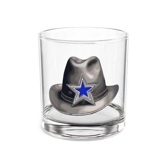 Dallas Cowboys Inspired 10oz Rocks Glass - Team Spirit Barware