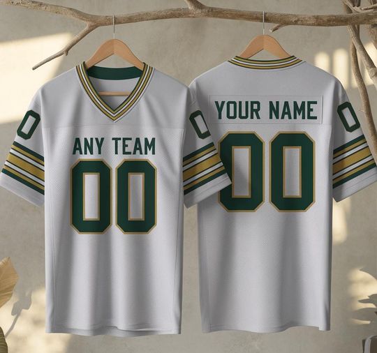 Discover Personalized America Football Jersey, Football Jersey With Team Name Number, Football Season Shirt, Gift for Football Fan, Game Day Outfit