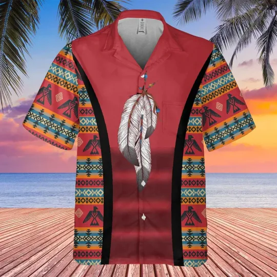 Native American Hawaiian shirt