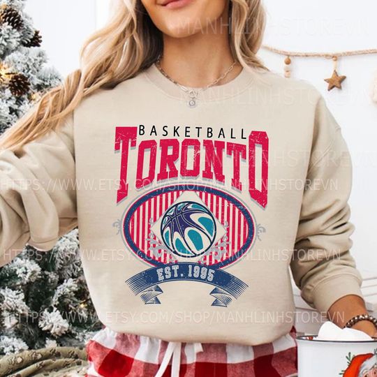 Discover Toronto Basketball Sweatshirt, Gifts for Basketball Fans
