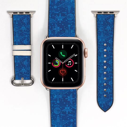 Discover Avatar Disney Cruise Vacation blue Apple Watch Band