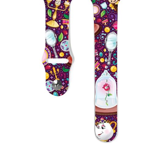 Discover Disney inspired Beauty and the beast Apple Watch Band