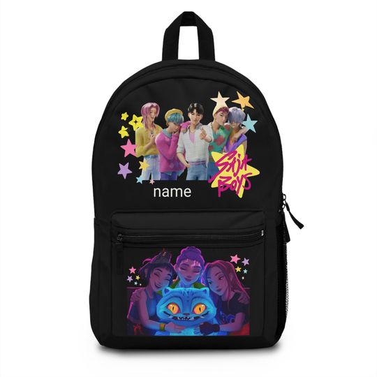 Kpop Demon Hunters Saja Boys and Huntrix Personalized Kids' Backpack