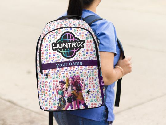 Kpop Demon Hunters - HUNTR/X - Back to school - Vibrant Custom Backpack for All Occasions