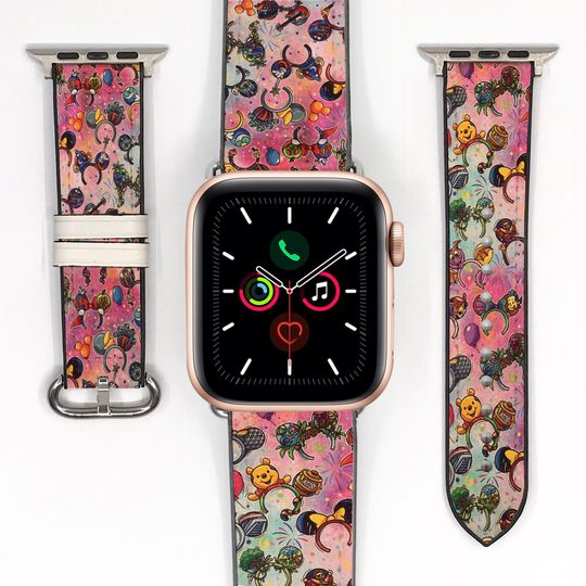 Theme Park Mouse Ear Hats Apple Watch Band