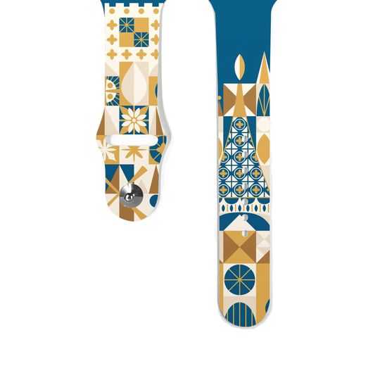 Disney it's small world Theme Park Apple Watch Band