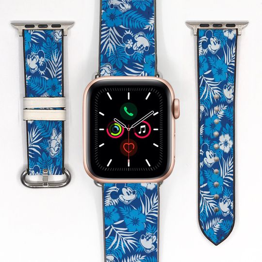Discover Minnie Mouse Floral Apple Watch Band